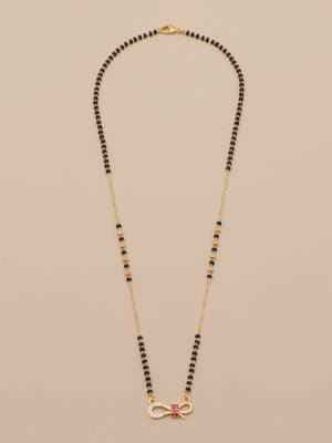 Traditional  gold plated mangalsutra 3