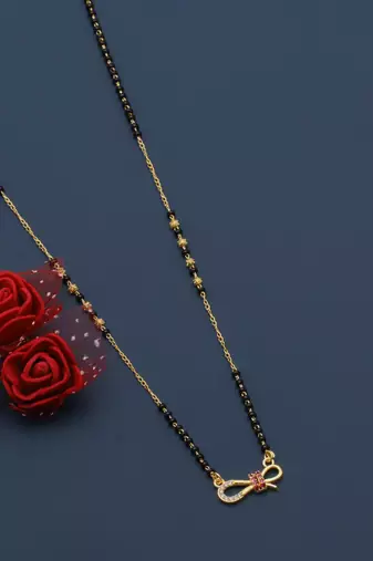Traditional  gold plated mangalsutra