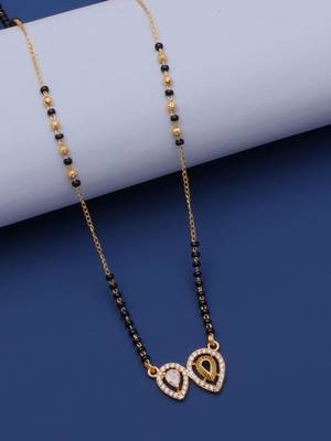 Traditional  gold plated mangalsutra 2