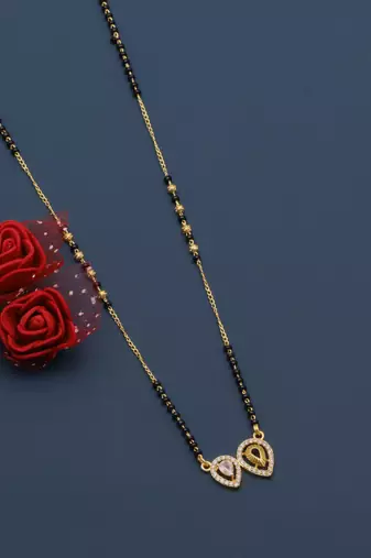 Traditional  gold plated mangalsutra