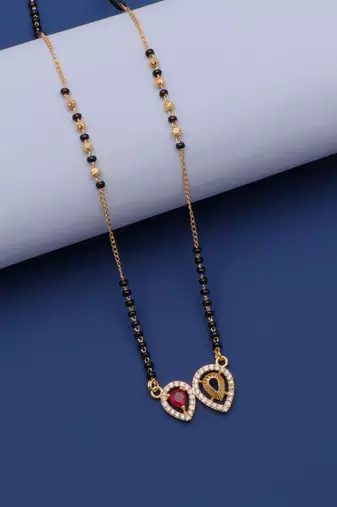 Traditional  gold plated mangalsutra