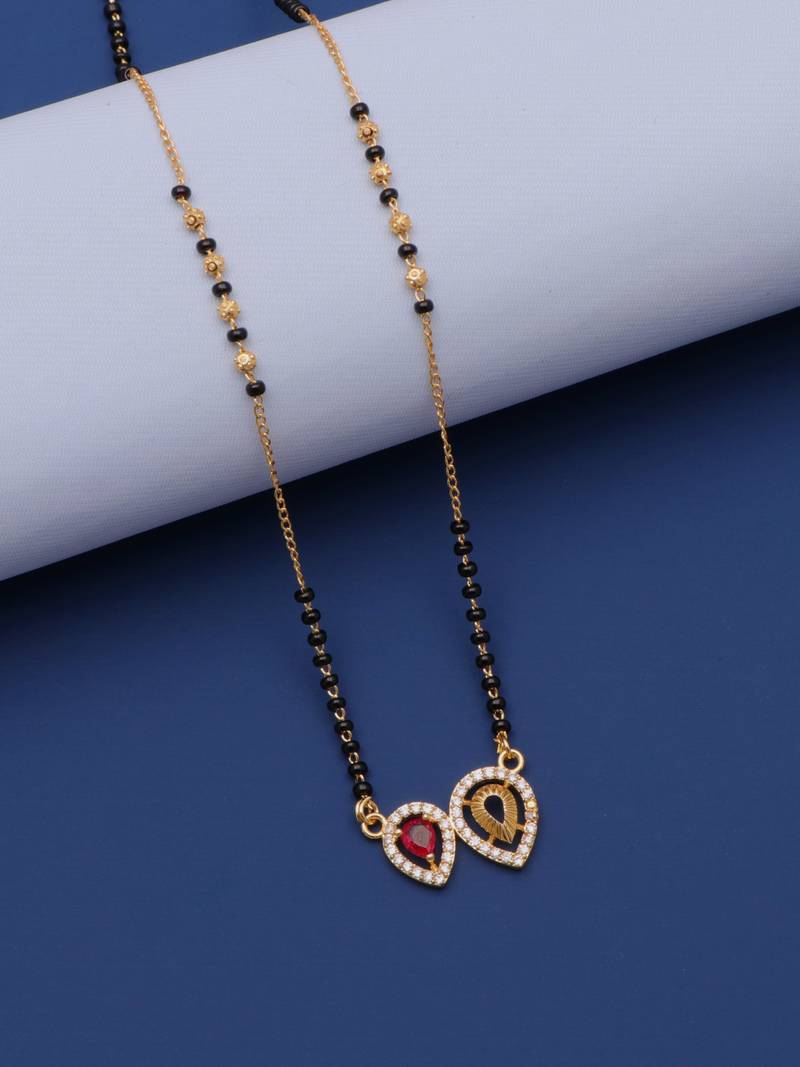 Traditional  gold plated mangalsutra