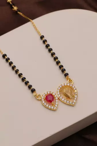 Traditional  gold plated mangalsutra