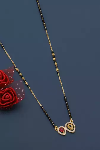 Traditional  gold plated mangalsutra