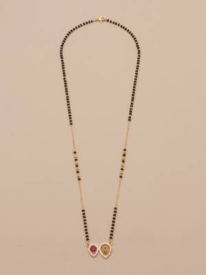 Traditional  gold plated mangalsutra 4