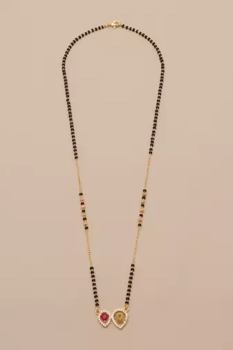 Traditional  gold plated mangalsutra