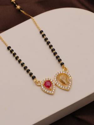 Traditional  gold plated mangalsutra 5