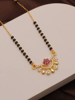 Traditional  gold plated mangalsutra 1