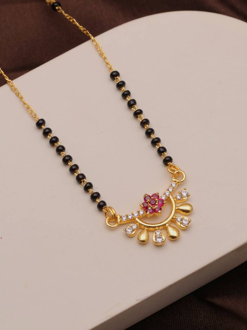 Traditional  gold plated mangalsutra