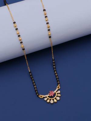 Traditional  gold plated mangalsutra 3