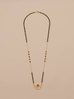 Traditional  gold plated mangalsutra 4