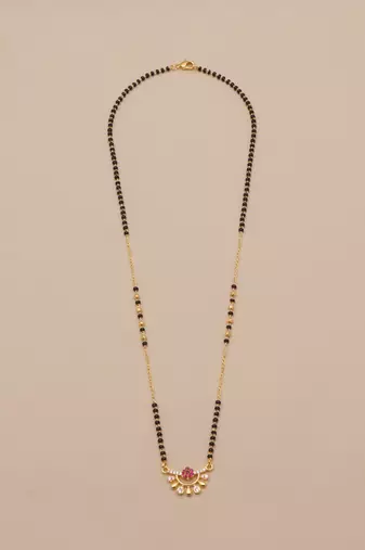 Traditional  gold plated mangalsutra