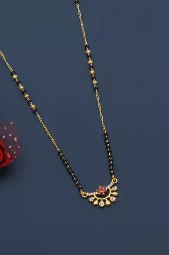 Traditional  gold plated mangalsutra