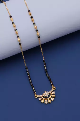 Traditional  gold plated mangalsutra