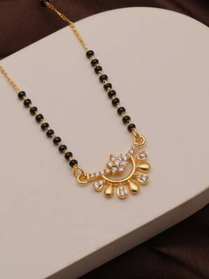 Traditional  gold plated mangalsutra 2