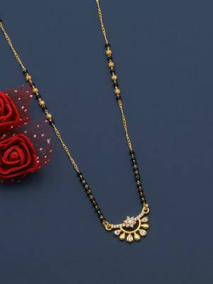 Traditional  gold plated mangalsutra 3