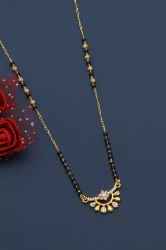 Traditional  gold plated mangalsutra
