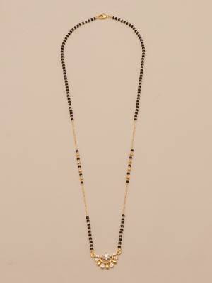 Traditional  gold plated mangalsutra 4