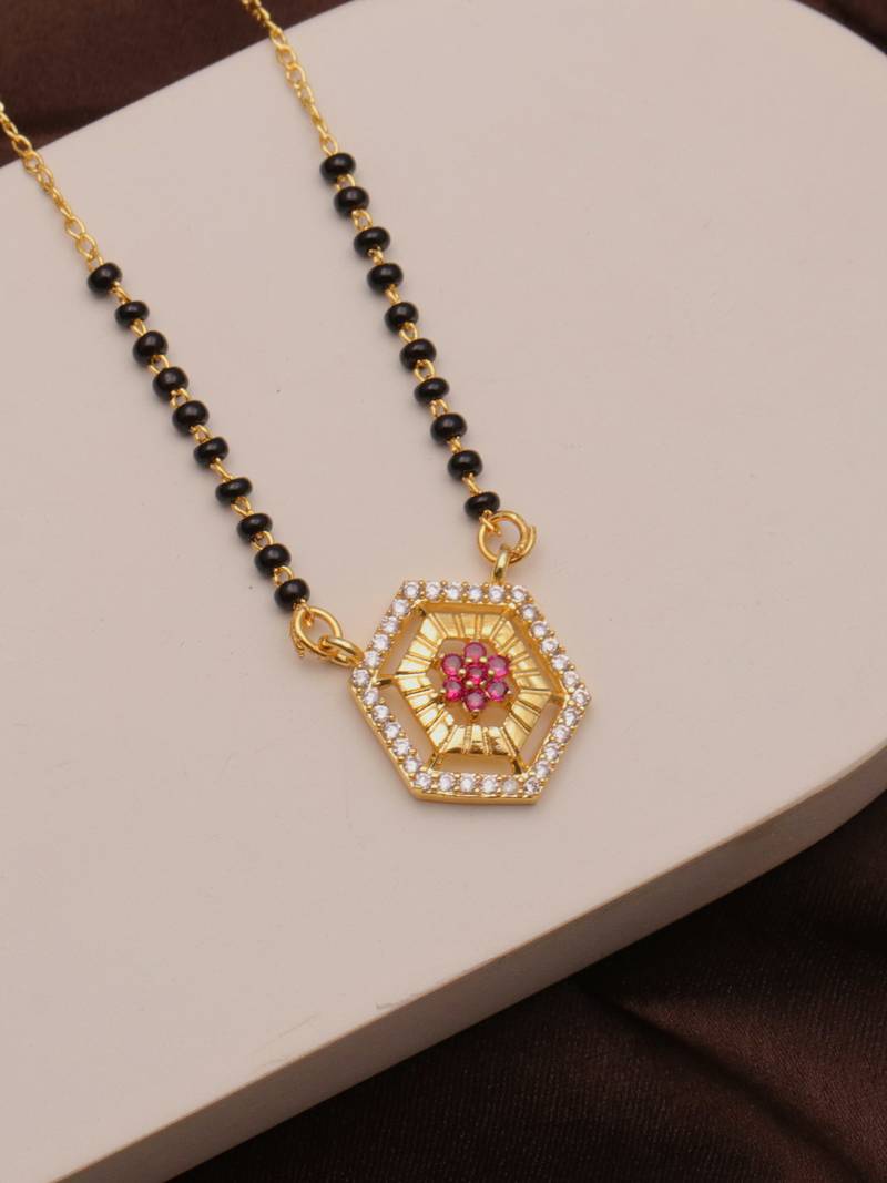 Traditional  gold plated mangalsutra