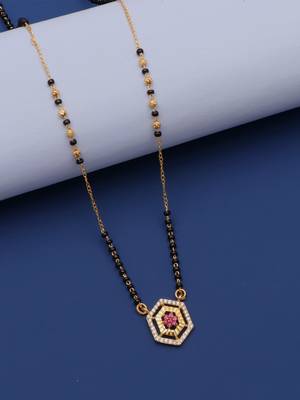 Traditional  gold plated mangalsutra 2
