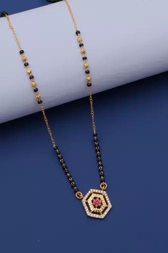 Traditional  gold plated mangalsutra
