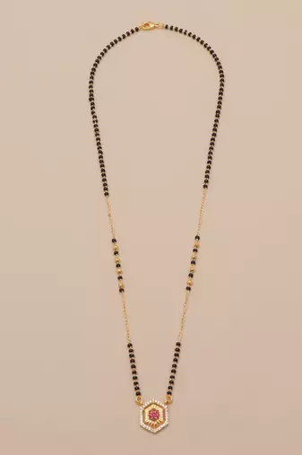 Traditional  gold plated mangalsutra