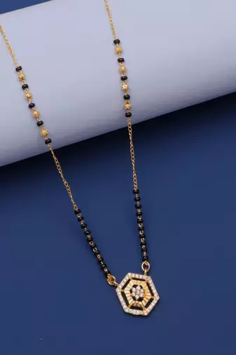 Traditional  gold plated mangalsutra