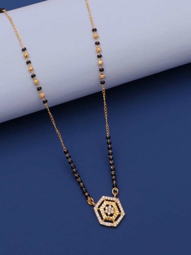 Traditional  gold plated mangalsutra