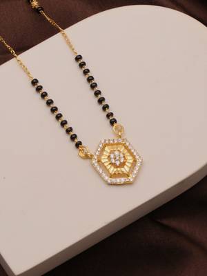 Traditional  gold plated mangalsutra 2