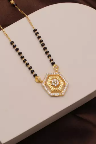 Traditional  gold plated mangalsutra