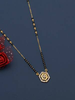 Traditional  gold plated mangalsutra 3