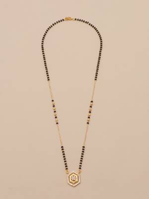 Traditional  gold plated mangalsutra 4