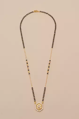 Traditional  gold plated mangalsutra