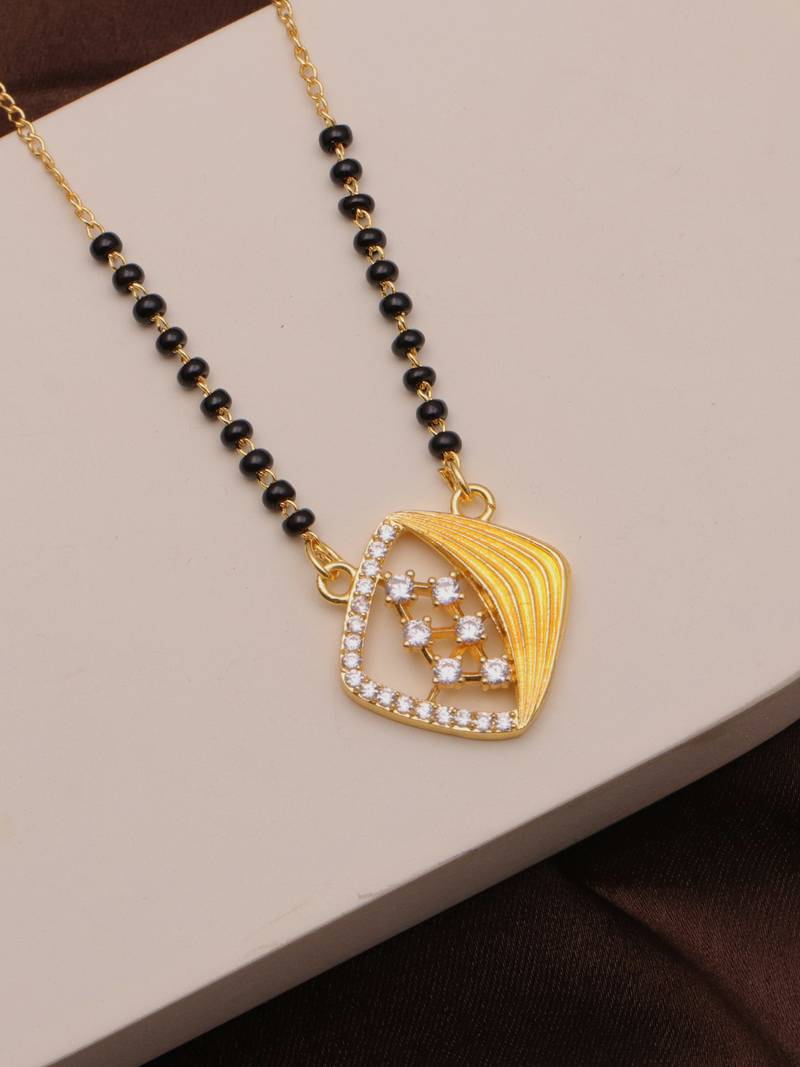 Traditional  gold plated mangalsutra