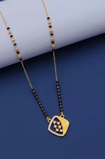 Traditional  gold plated mangalsutra