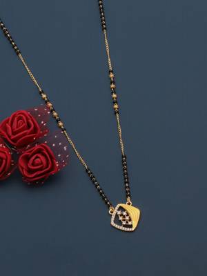 Traditional  gold plated mangalsutra 3