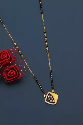 Traditional  gold plated mangalsutra
