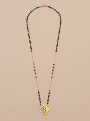 Traditional  gold plated mangalsutra 4