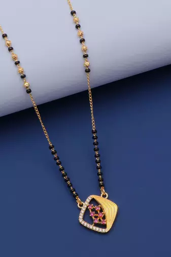 Traditional  gold plated mangalsutra