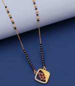 Traditional  gold plated mangalsutra