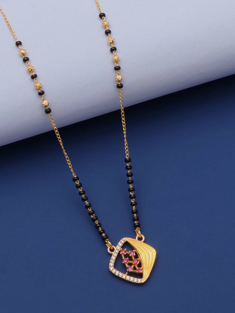 Traditional  gold plated mangalsutra