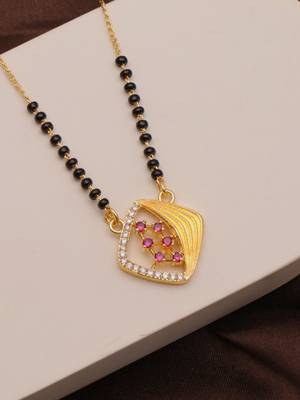 Traditional  gold plated mangalsutra 2