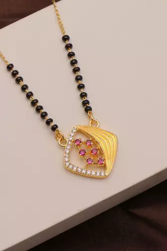 Traditional  gold plated mangalsutra
