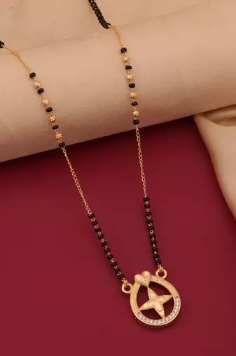 Traditional  gold plated mangalsutra