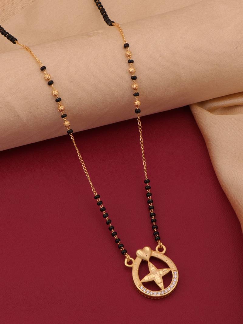 Traditional  gold plated mangalsutra