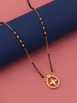 Traditional  gold plated mangalsutra 2