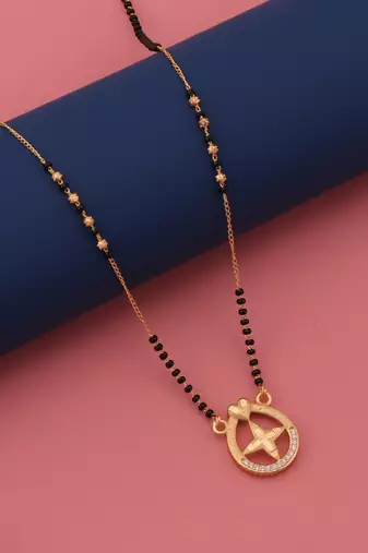 Traditional  gold plated mangalsutra