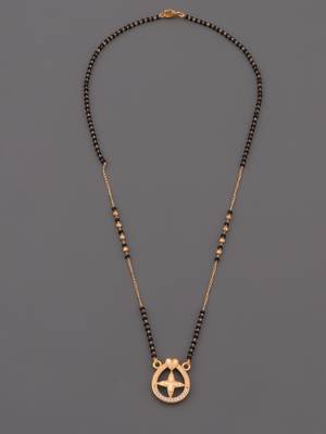 Traditional  gold plated mangalsutra 3