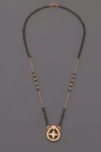 Traditional  gold plated mangalsutra
