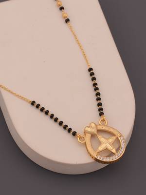 Traditional  gold plated mangalsutra 4
